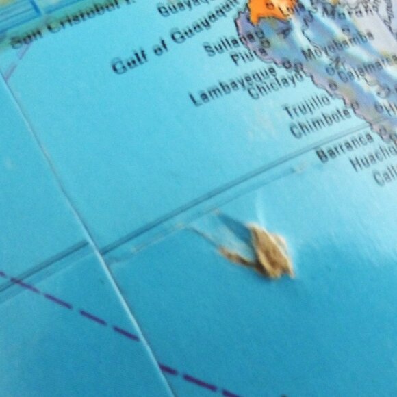 BSM 12" IMPERIAL GLOBE on STAND by George E. Cram Co. Ltd. World MAP Geography - Picture 13 of 13